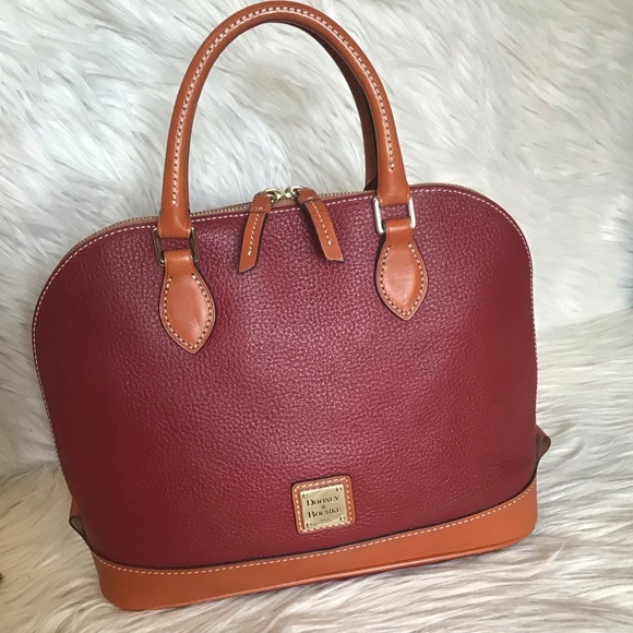 Dooney & Bourke zip zip pebble leather satchel - Picture 16 of 16